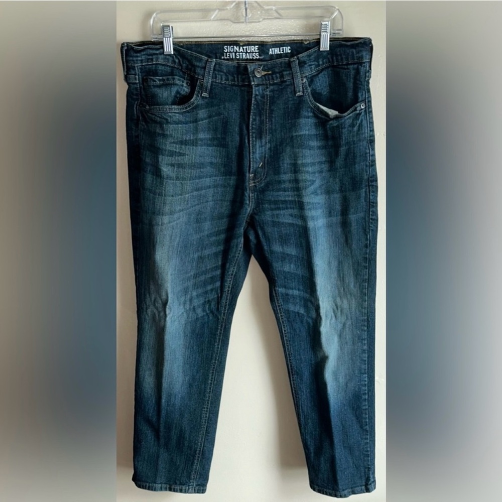 Signature by Levi Strauss Blue Relaxed Jeans